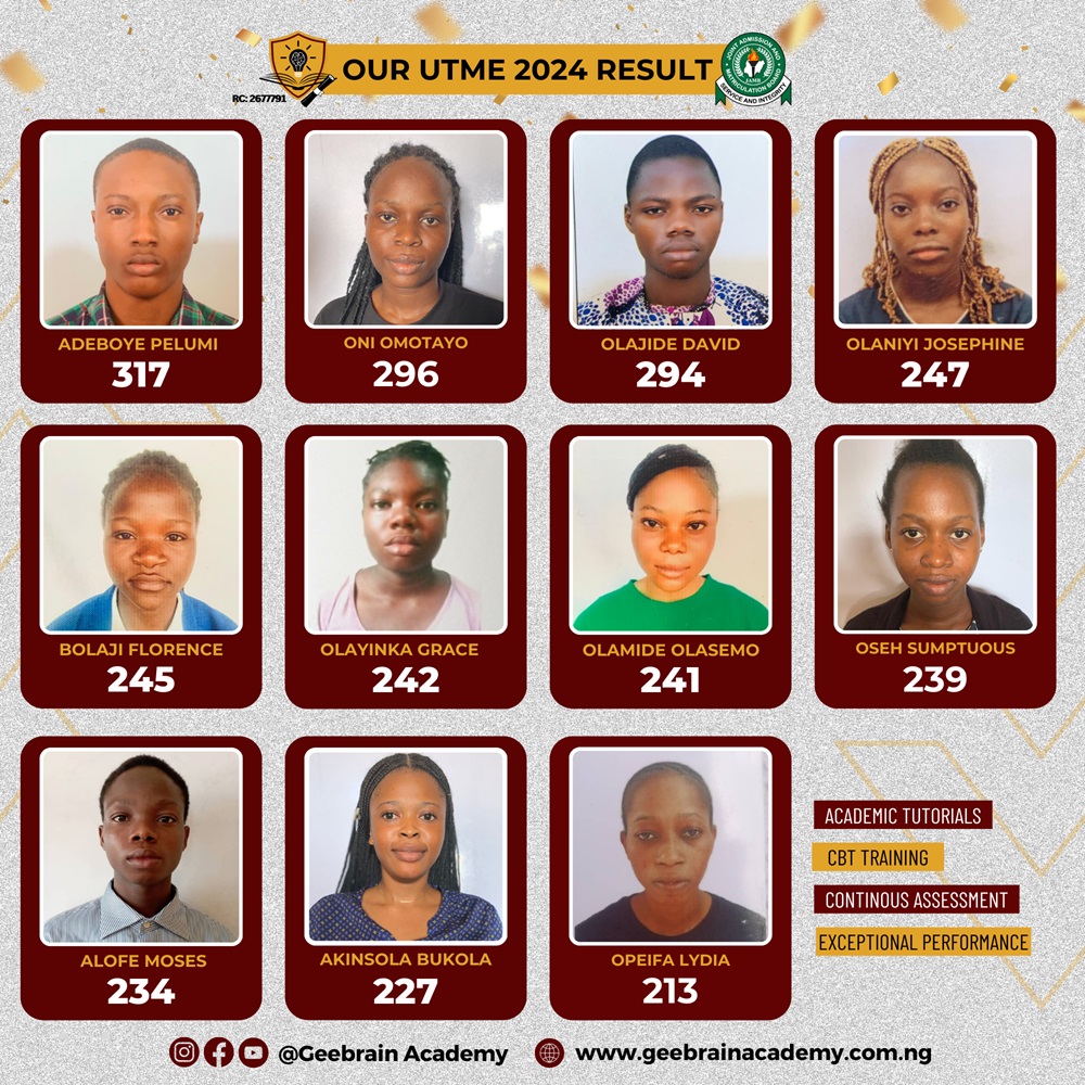 2024 UTME testimonials